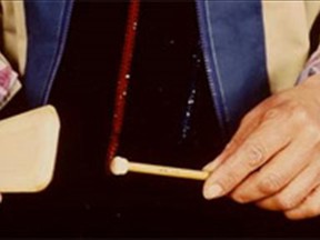 Tops tapped into place