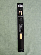 12" Single pointed bamboo needles